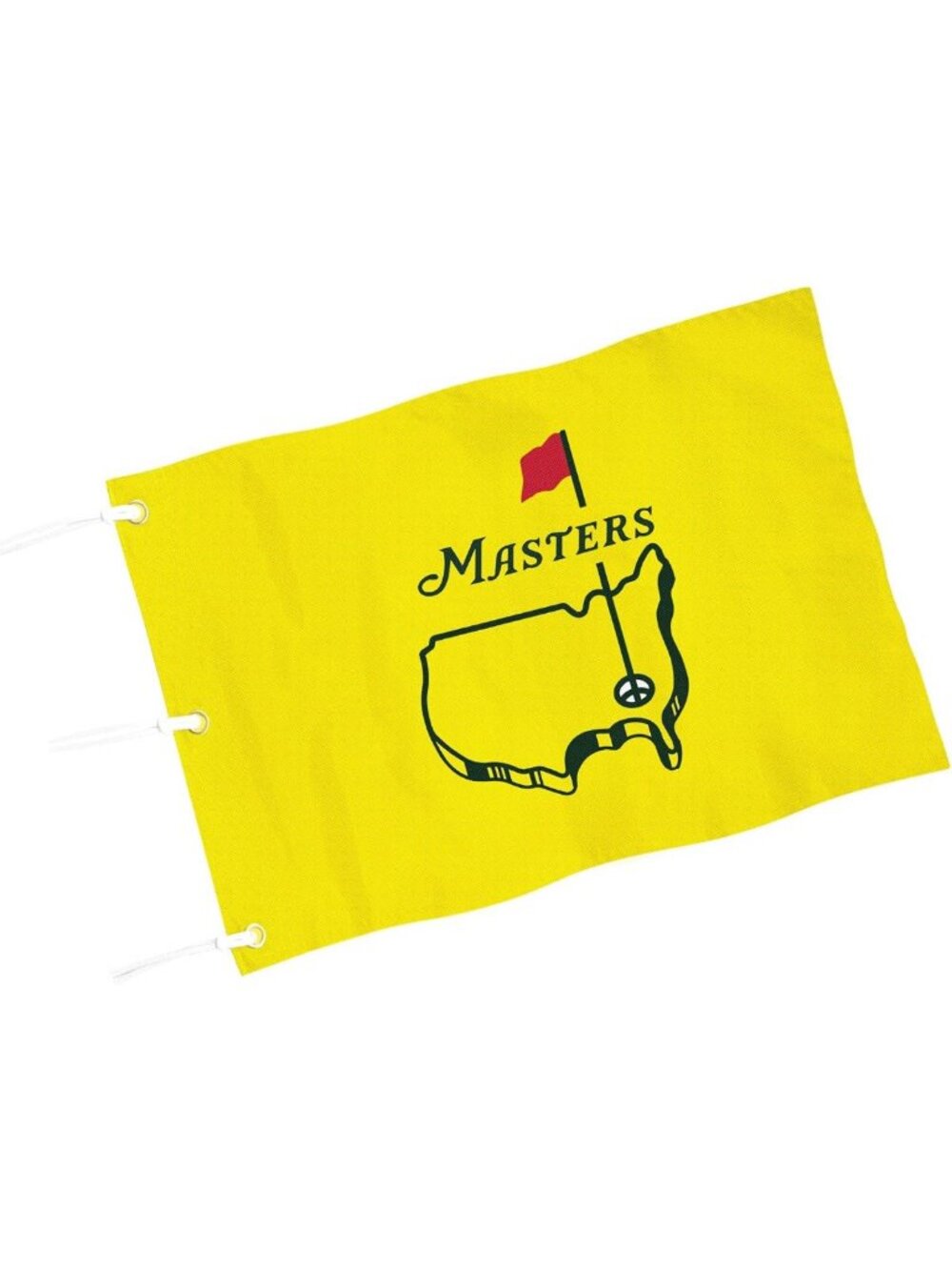 Yellow Golf Tournament Flag 14x20 in with Grommets - Perfect for Events & Decor